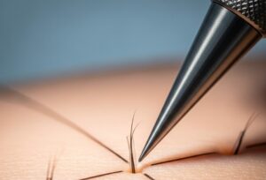 Processus d'implantation pour un résultat naturel.