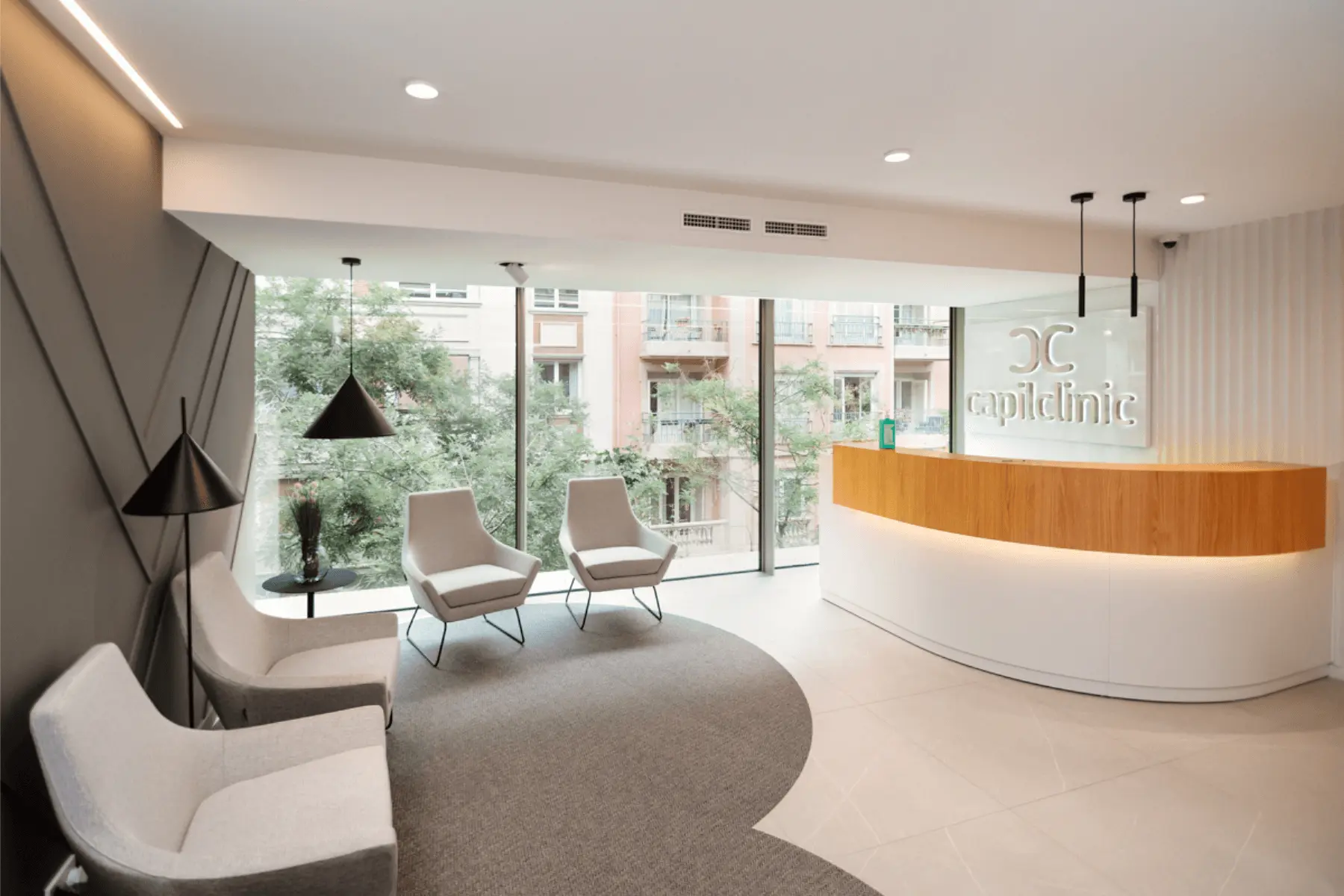Capilclinic instalaciones Barcelona